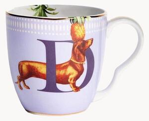 Kubek z porcelany kostnej Dog