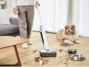 Odkurzacz bezprzewodowy TEFAL X-Clean 12 GF7257F1 z funkcją mycia, samooczyszczenia na gorąco i bez wplątanych włosów
