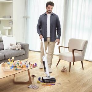 Odkurzacz bezprzewodowy TEFAL X-Clean 12 GF7257F1 z funkcją mycia, samooczyszczenia na gorąco i bez wplątanych włosów