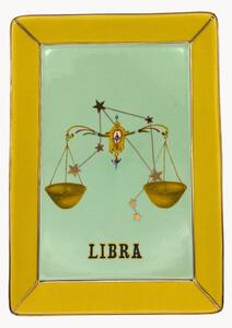 Taca dekoracyjna z porcelany kostnej Libra