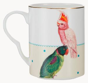 Kubek z porcelany kostnej Parrot