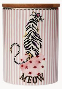 Pojemnik do przechowywania z porcelany kostnej Tiger