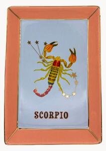 Taca dekoracyjna z porcelany kostnej Scorpio