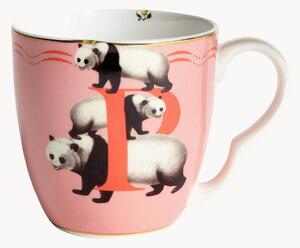 Kubek z porcelany kostnej Panda
