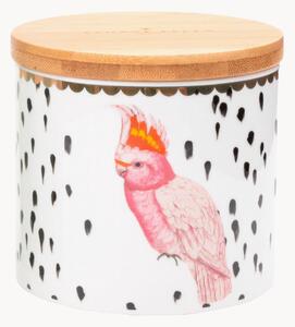 Pojemnik do przechowywania z porcelany kostnej Parrot