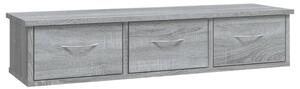 Szafka ścienna, szary dąb sonoma, 88x26x18,5 cm