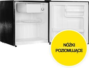 Lodówka SMITH&BROWN SFMF-111-BE3 50.3cm Czarna