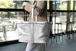 Koszyk CARRYBAG, silver crackle