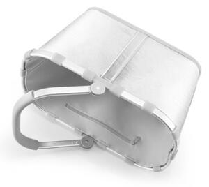Koszyk CARRYBAG, silver crackle