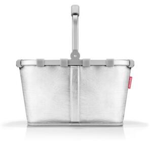 Koszyk CARRYBAG, silver crackle