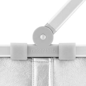 Koszyk CARRYBAG, silver crackle