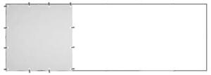 Kojec dla psa, czarny, 330x110x110 cm, stalowy