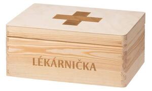 ČistéDřevo Boks drewniany – apteczka