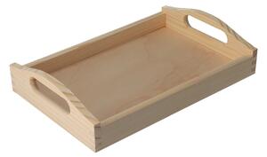 ČistéDřevo Taca do serwowania drewniana 30 × 20 cm