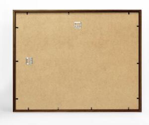Ramka na zdjęcia 3x 10x10 cm 4x 10x15 cm 1x 15x21 cm brązowa galeria na 8 zdjęć ramka 40x50 cm FRAMAI®
