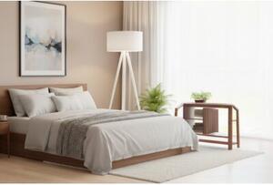Lampa podłogowa trójnóg biały Light Home LH Juta 1xE27 44cm abażur walec biały