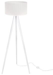 Lampa podłogowa trójnóg biały Light Home LH Juta 1xE27 44cm abażur walec biały