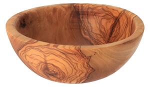 ČistéDřevo Miska sałatkowa z drewna oliwnego 20–26 cm
