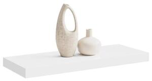 Półka ścienna, biała, 60x23,5x3,8 cm, mdf