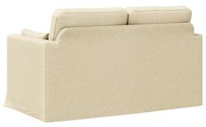 Nowoczesna sofa moduÅowa w kremowym kolorze z metalowÄ ramÄ