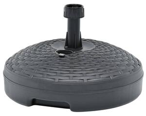 Podstawa pod parasol, 20 l, antracyt, rattan z tworzywa