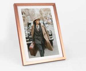 Ramka na zdjęcia 21x30 cm rama MDF ramki do zdjęć A4 kolor miedziany FRAMAI®