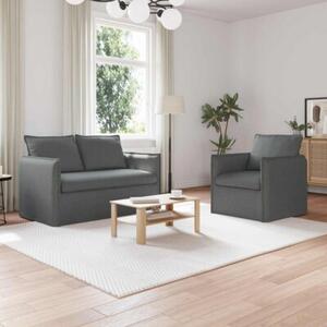 ModuÅowa kanapa nowoczesna w kolorze ciemnoszarym z ergonomicznym designem