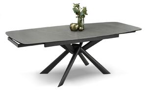 Designerski stół z ceramicznym blatem grafit marmur pietra danzen