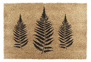 Wycieraczka z włókna kokosowego 40x60 cm Fern Leaf – Artsy Doormats