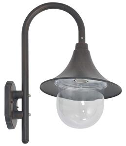Brązowa zewnętrzna lampa ścienna - A465-Gida