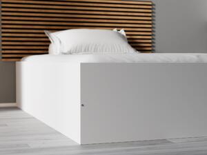Łóżko BELLA 120 x 200 cm, białe Stelaż: Bez stelaża, Materac: Bez materaca