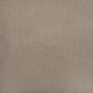 Sofa 2-osobowa z poduszkami, kolor taupe, 140 cm, mikrofibra