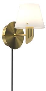 Lampa Ścienna Herstal, Gil, złoty | mosiężny, salon, metal, design