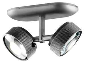 Lampa Sufitowa LIGHT-POINT, Cosmo C2, ściemnialny, szary, salon, aluminium, design