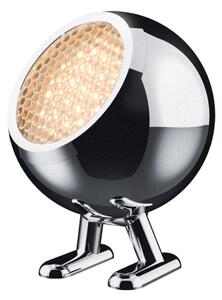 Lampa Stołowa MR. WATTSON, Norbitt, ściemnialny, metaliczny, salon, aluminium, nowoczesny
