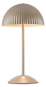 Lampa Stołowa Markslöjd, Zin, brąz rdzawy, salon, metal