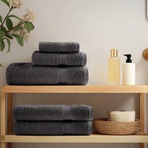 Ręczniki toaletowe premium, solund 4 szt. antracyt 30x30cm 600 g/m²