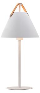 Lampa Stołowa DFTP by Nordlux, Strap, biały, salon, metal, skandynawski