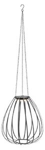 Zewnętrzna Lampa Markslöjd, Ovia, ściemnialny, czarny, metal, skandynawski