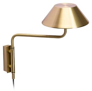 Lampa Ścienna Hübsch, COVER, złoty | mosiężny, salon, metal, nowoczesny