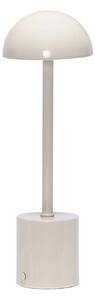 Zewnętrzna Lampa Hübsch, Taten, ściemnialny, beżowy, taras, metal, nowoczesny