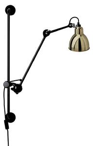 Lampa Ścienna Lampe Gras, 201 Round, czarny, salon, metal, design