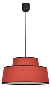 Lampa Wisząca COREP, Mallorca, ściemnialny, brąz rdzawy, salon, tkanina | tekstylia