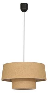Lampa Wisząca COREP, Mali, ściemnialny, beżowy, salon, papier | karton