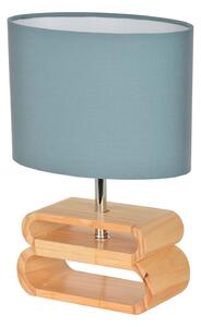 Lampa Stołowa COREP, Oslo, niebieski, salon, tkanina | tekstylia, skandynawski