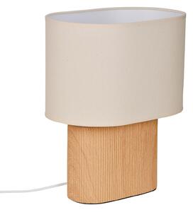Lampa Stołowa COREP, Santorini, beżowy, salon, ceramika