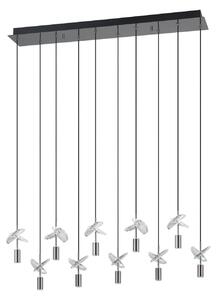 Lampa Wisząca Stars of Light, Comareira, metaliczny, salon, szkło, nowoczesny