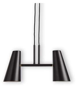 Lampa Wisząca Woud, czarny, salon, metal