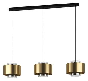 Lampa Wisząca Stars of Light, Dugla, ściemnialny, złoty | mosiężny, salon, szkło, nowoczesny