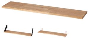 ATMOWOOD Półka dębowa 80 cm